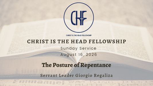 The Posture of Repentance
