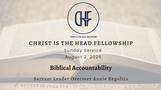 Biblical Accoutability