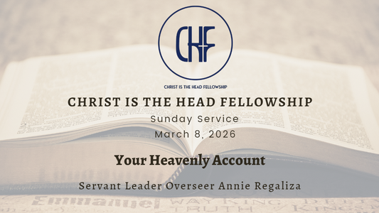 Your Heavenly Account