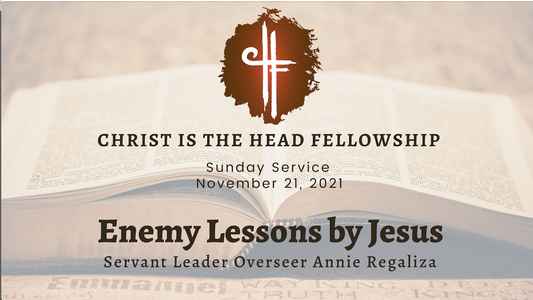 Enemy Lessons by Jesus