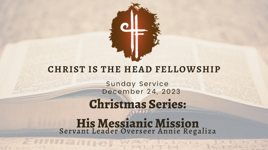 His Messianic Mission