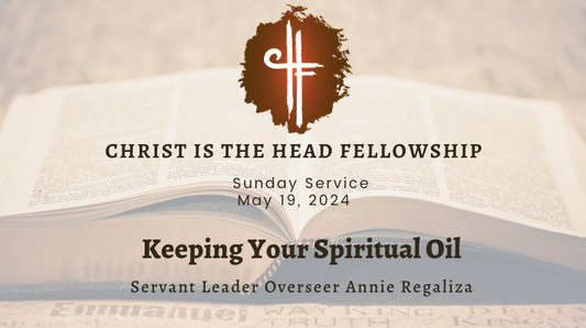 Keeping Your Spiritual Oil