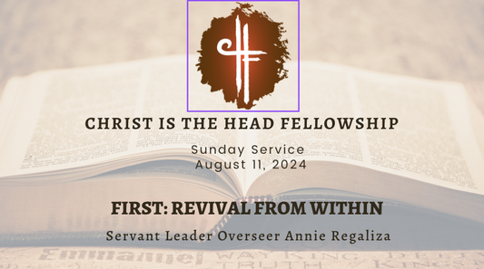 FIRST: REVIVAL FROM WITHIN