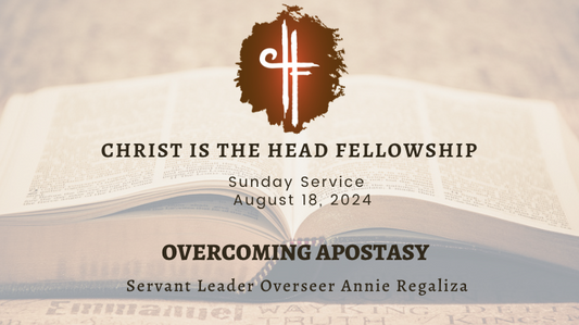 OVERCOMING APOSTASY